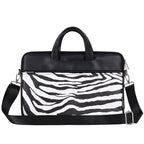 Pi-Mart laptop briefcase with protective sleeve, stylish and durable laptop bag with padded interior for safe transport.