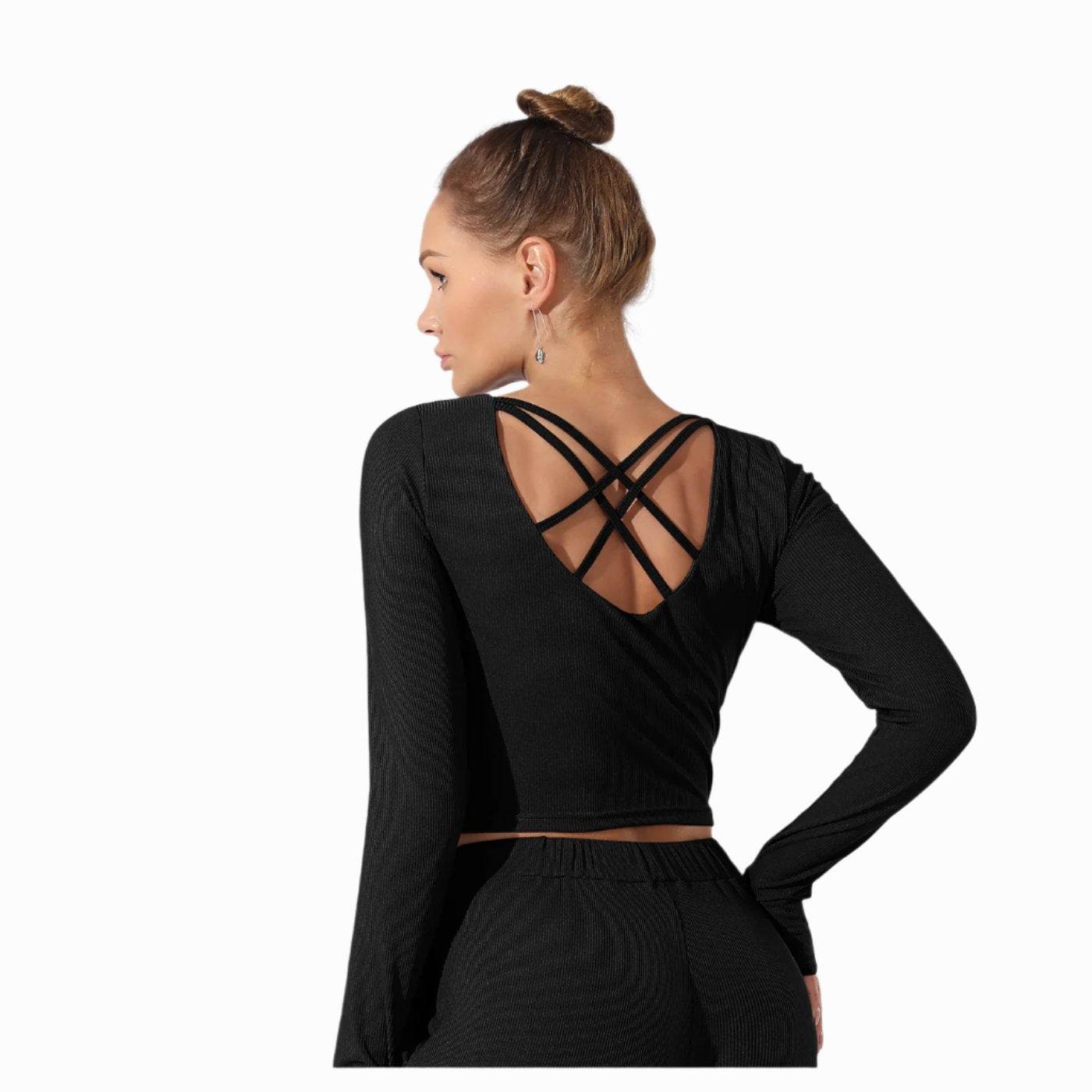 Women's Fashion Simple Solid Color BodysuitUpgrade your wardrobe with our Women's Fashion Simple Solid Color Bodysuit! Available in classic black or stylish coffee, this versatile bodysuit is perfect for any Yoga suitPlush Fashions ShopPlush Fashion Shop