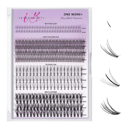 Veyesbeauty Clusters ONE MORE+ DIY Lash | Bottom Lash | 7D 20D ClusterEnhance your eye makeup game with Vole beats Clusters ONE MORE+ DIY Lash. Made with high-quality materials, these 7D and 20D cluster lashes give you a fuller, customLashesPlush Fashions ShopPlush Fashion Shop