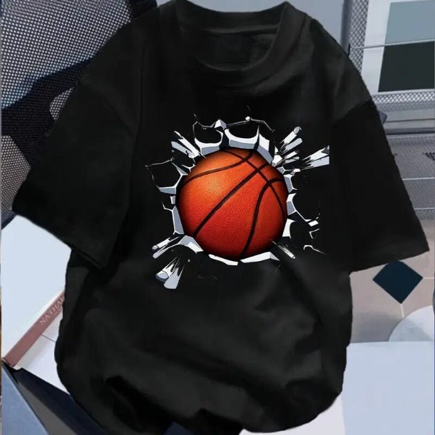 FitiqueFit 3D football streetwear T-shirt featuring bold football graphic on casual, stylish streetwear shirt.