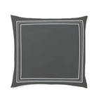 400TC Cotton Classic Luxurious Embroidery Sateen Solid Duvet Cover Set - Plush Fashion Hub