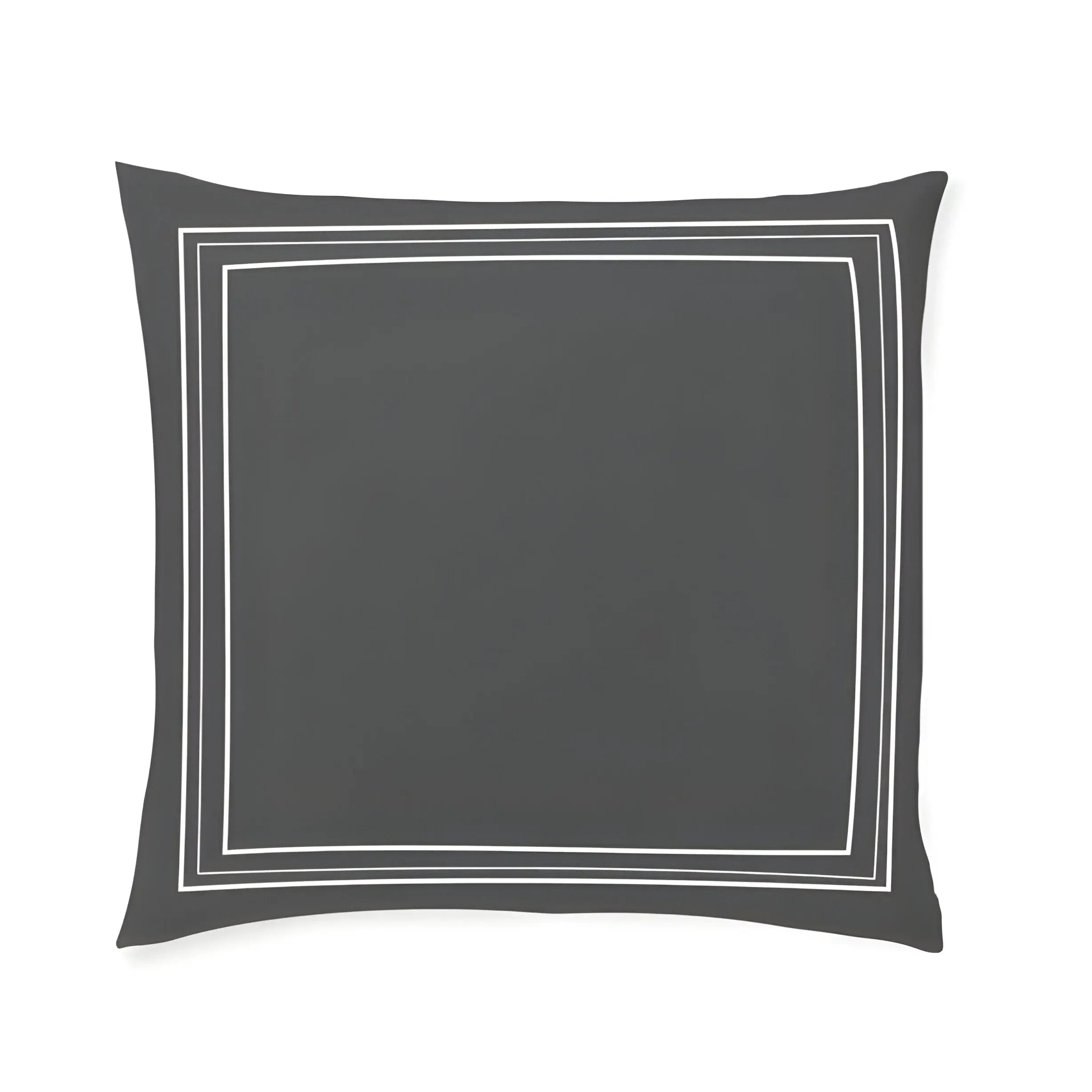 400TC Cotton Classic Luxurious Embroidery Sateen Solid Duvet Cover Set - Plush Fashion Hub