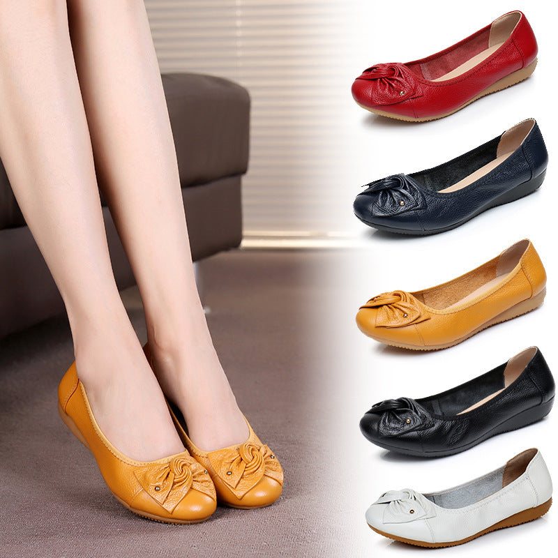 Leather Low-cut Comfortable Soft Soled Flats ShoesExperience Ultimate Comfort and Style with Our Leather Low-cut Flats!
Step into luxury with our Leather Low-cut Flats. Made with soft, premium leather and a supportiShoesPlush Fashions ShopPlush Fashion Shop