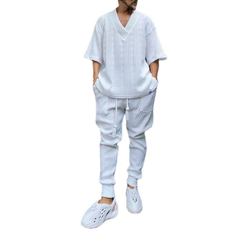 Coastal Breeze Knit Lounge Set tops by Plush Fashion Hub, soft and cozy knit fabric with a relaxed fit and stylish design.