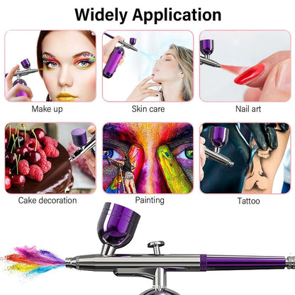 Professional Portable Airbrush Nail Kit with Compressor for Nail Art, Elevate your artistry with the Professional Portable Airbrush Nail Kit. Perfect for nail art, cake decorating, and crafts, this versatile kit features a rechargeableFacial cleanserPlush Fashions ShopPlush Fashion Shop