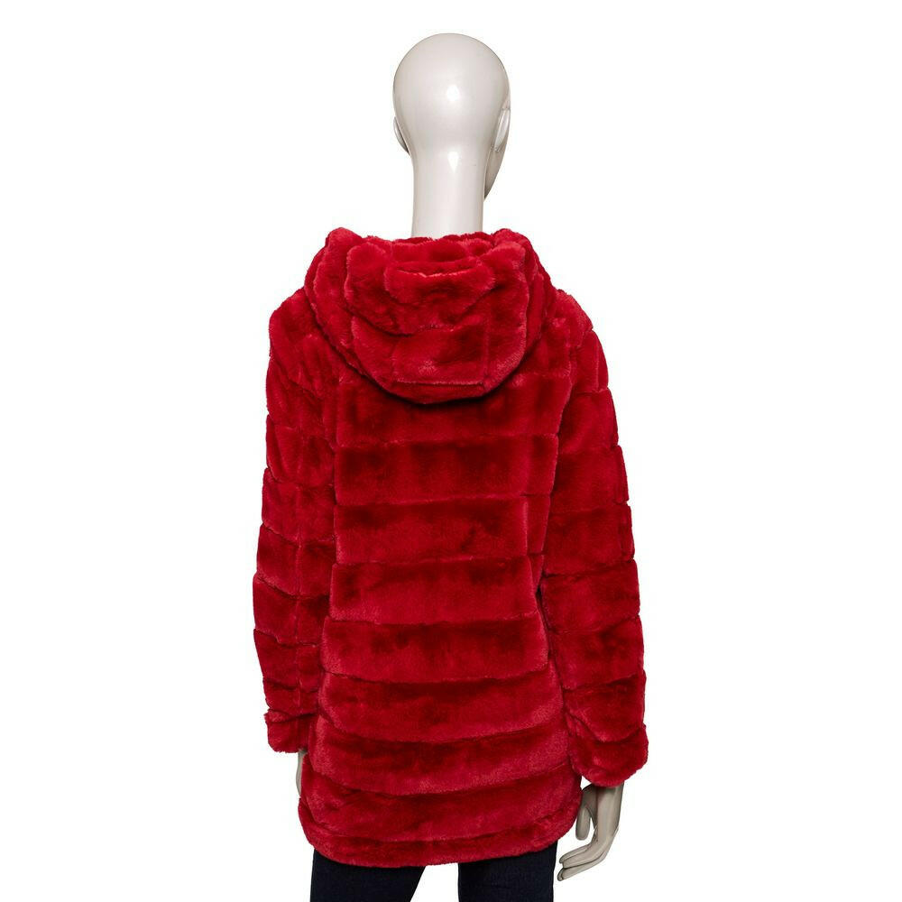 Baldinini Trend Red Polyester Women Jacket MaraFormigone