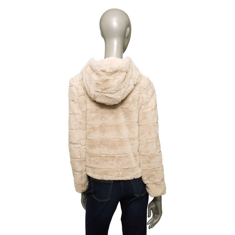 Baldinini Trend Beige Polyester Women Jacket MaraFormigone