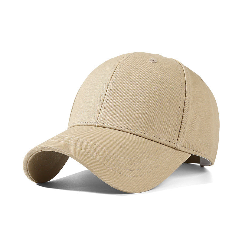 Classic plush fashion hub breathable cotton baseball cap, adjustable casualwear hat with curved brim and ventilation eyelets.