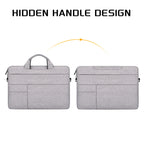 Pi-Mart laptop bag for 13-15.6 inch laptops, stylish carrying case with shoulder strap, ideal for business, school, or leisure use.