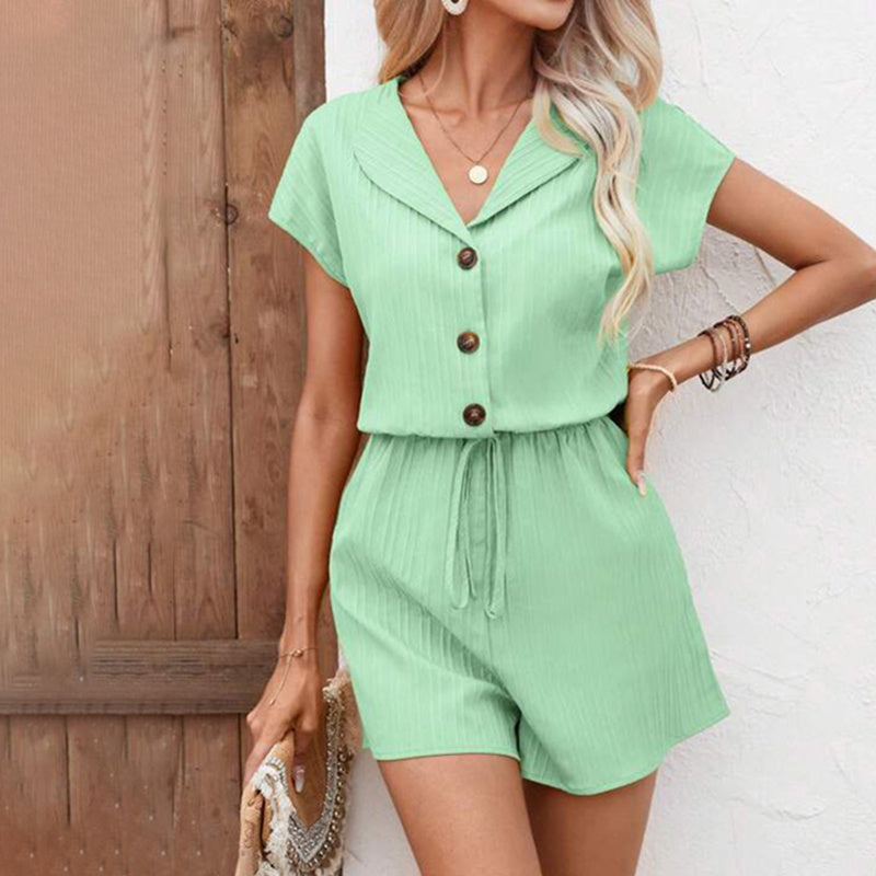 Women’s summer matching lounge set with shorts from Plush Fashion Hub, casualwear outfit for relaxed and comfortable summer days.