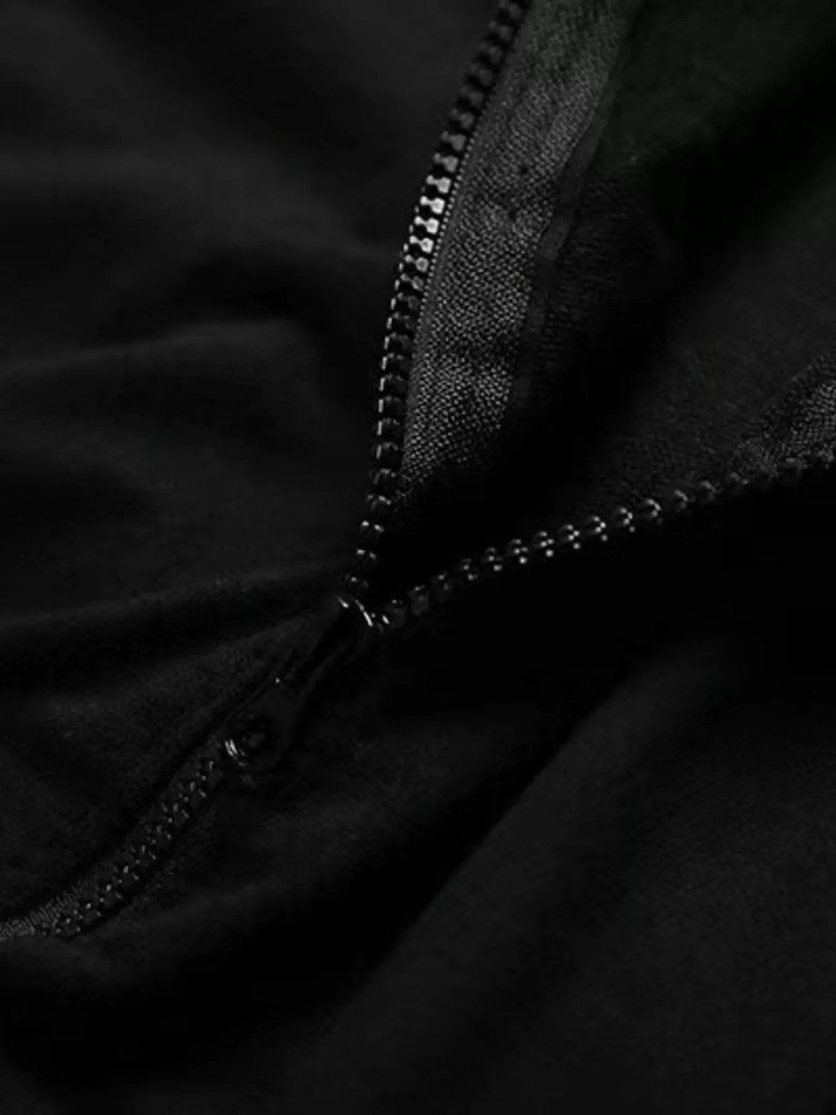 Plus size men's zip-up hoodie from Plush Fashion Hub featuring short sleeves and a front zipper, casual and comfortable fit.
