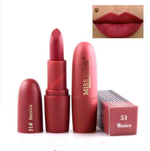 Lipstick matte moisturizing lipstick lasts without fadingExperience long-lasting color and nourished lips with our matte moisturizing lipstick! Say goodbye to constant touch ups and fading, and hello to a vibrant, bold pouLip StickPlush Fashions ShopPlush Fashion Shop