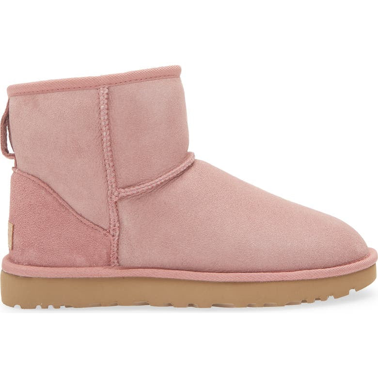 UGG Classic Mini II Genuine Shearling Lined Boot Powder Pink (Women's) Supra Sneakers