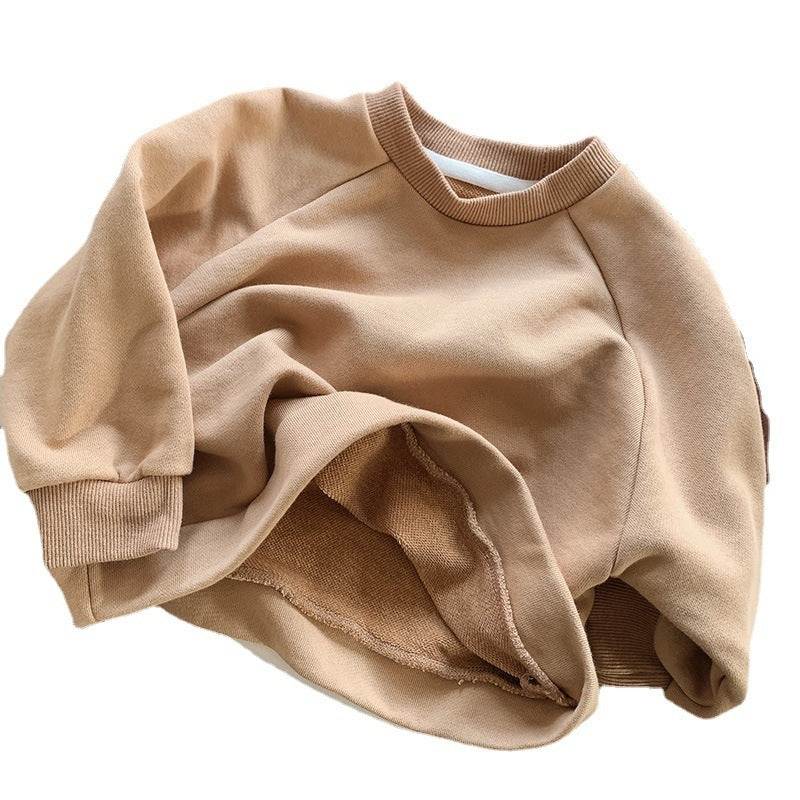 Boys And Girls Sports Casuall Children's TopsElevate your child's wardrobe with our Boys And Girls Sports Casual Top. Made with high-quality cotton, this top is both comfortable and stylish. Available in beige,Infants ShirtsPlush Fashions ShopPlush Fashion Shop