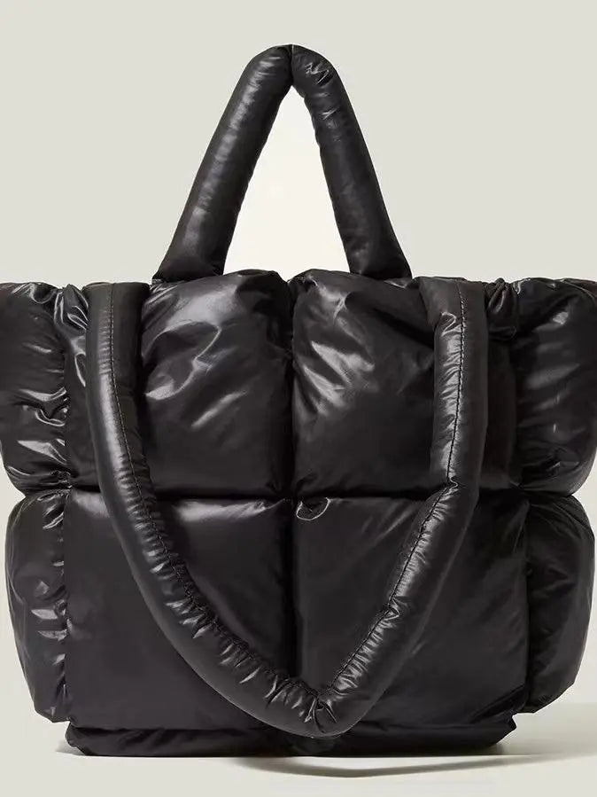 6 Color Down-filled Minimalist Space Bag Plush Fashion Hub