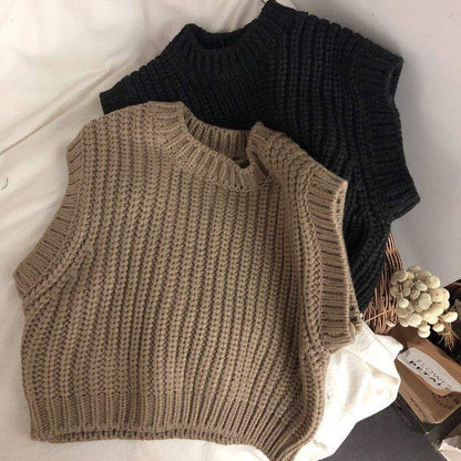 Children's Thick Stripe Pullover Sweater For Boys And GirlsWarm up your child's wardrobe with our Children's Wool Vest Pullover Sweater! Made with soft and standard wool, this trendy Korean-style pullover is perfect for spribaby sweatersPlush Fashions ShopPlush Fashion Shop