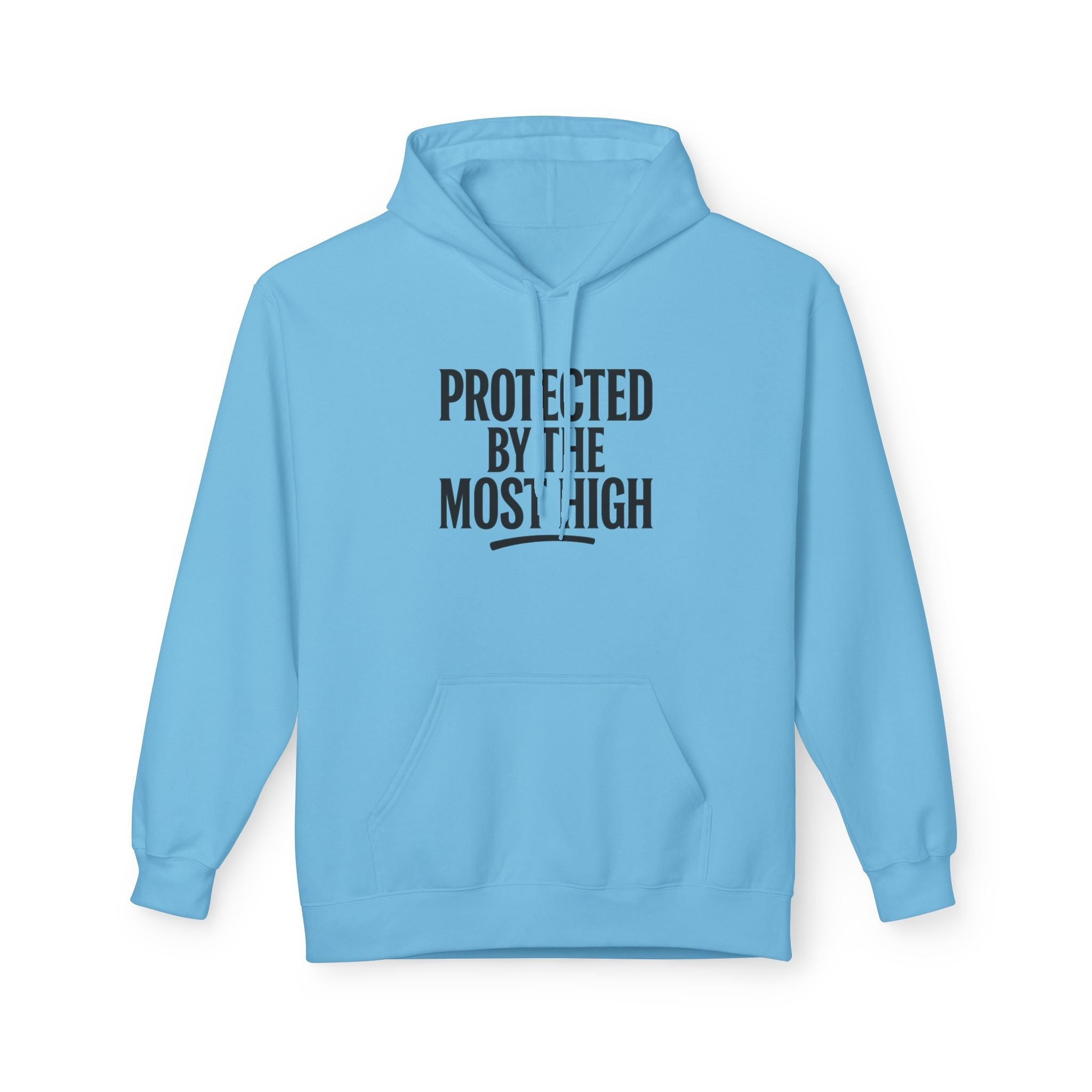 Wear Your Worship Psalm 91 hoodie featuring a protective design, inspired by the "Protected By The Most High" biblical message.