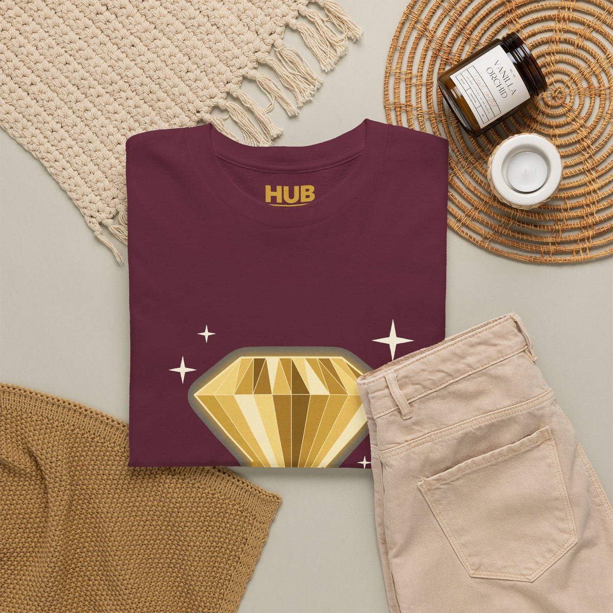 Pressure Makes Diamonds Tee – Black & Gold Streetwear