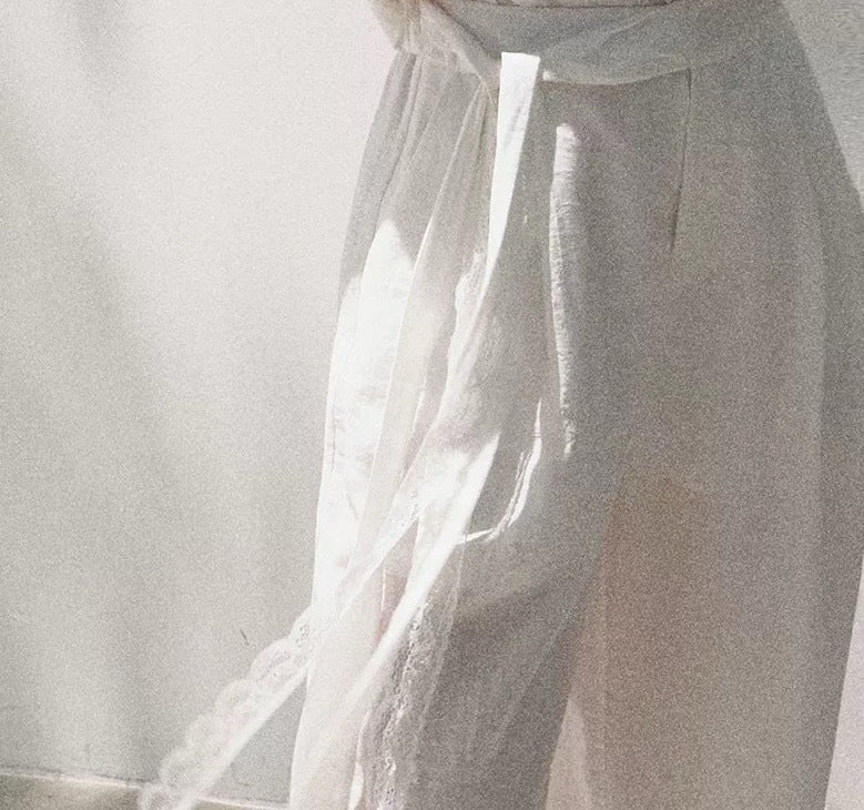 Linen off-shoulder asymmetric casual set by FitiqueFit in two colors, featuring relaxed fit and stylish design for casual wear.