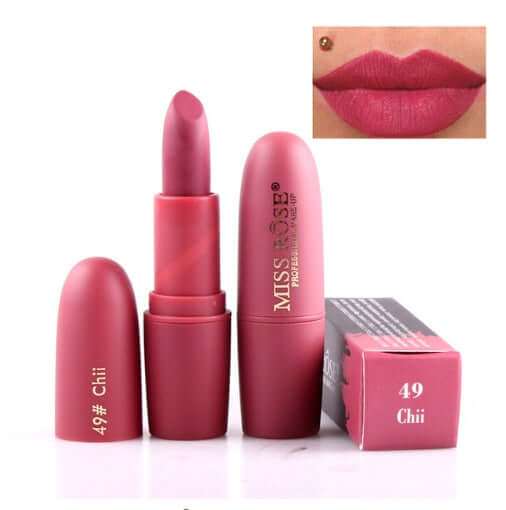 Lipstick matte moisturizing lipstick lasts without fadingExperience long-lasting color and nourished lips with our matte moisturizing lipstick! Say goodbye to constant touch ups and fading, and hello to a vibrant, bold pouLip StickPlush Fashions ShopPlush Fashion Shop