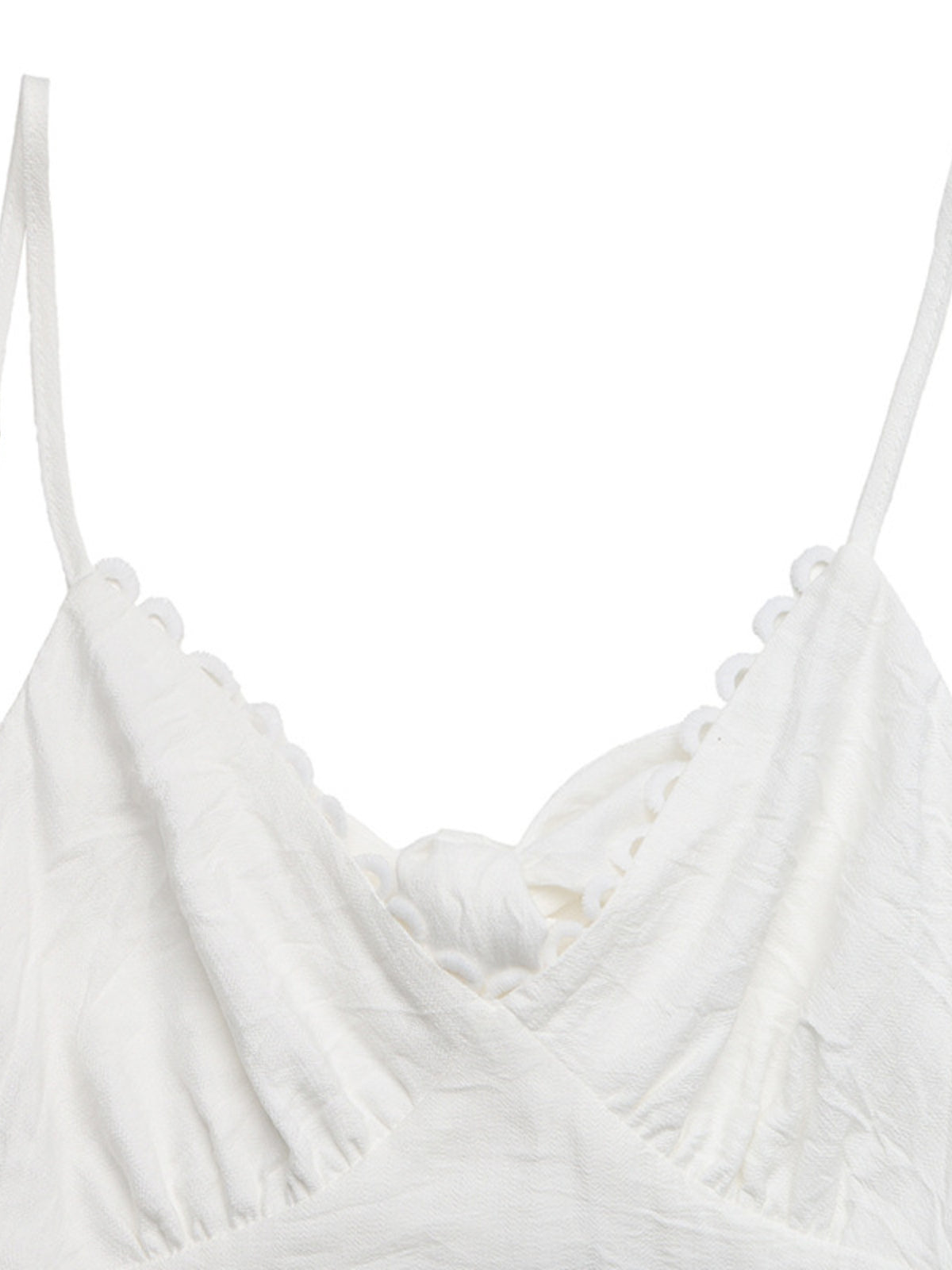 Women’s V-neck tiered maxi dress with delicate lace detail, elegant and flowing in soft fabric from Plush Fashion Hub.
