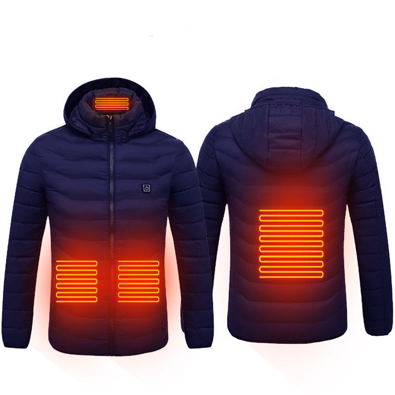 New Heated Coat USB Electric Thermal Winter Clothing - Plush Fashion Shop #