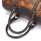 LadyShow.Store casual handbag with double handles, soft leather material, and spacious interior for everyday use.
