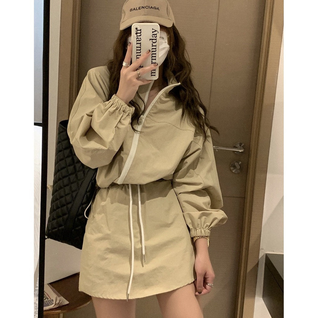 Women's sun protective lightweight two-piece top and pants set by Plush Fashion Hub, ideal for spring and summer.