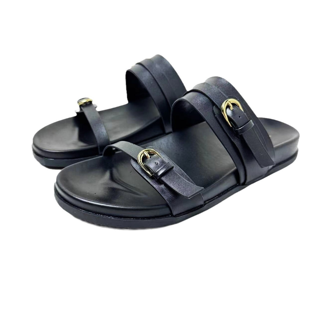 Eprolo Coastal Chic buckle detail platform sandals with open toes and chunky heels, stylish footwear for casual summer wear.