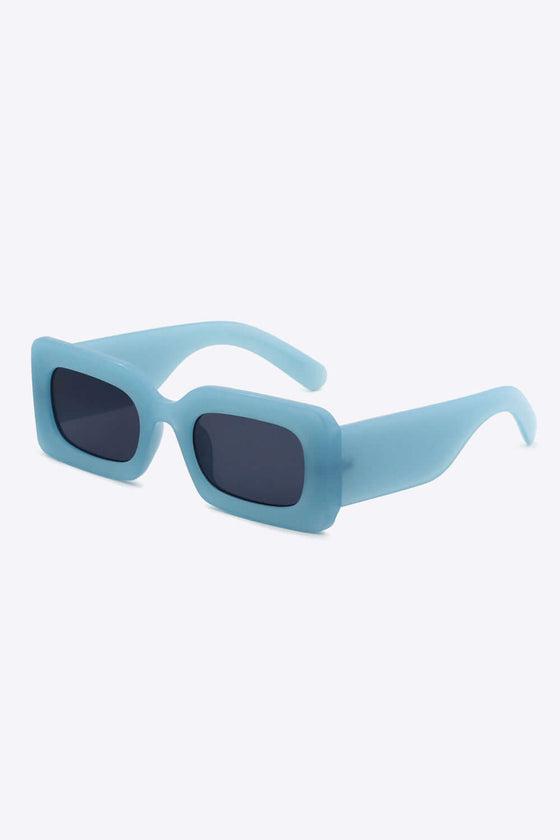 Polycarbonate Frame Rectangle SunglassesProtect your eyes in style with our Polycarbonate Frame Rectangle Sunglasses! Featuring a durable polycarbonate frame and lens, these sunglasses not only provide UV4Sun glassesPlush Fashion ShopPlush Fashion ShopPolycarbonate Frame Rectangle Sunglasses