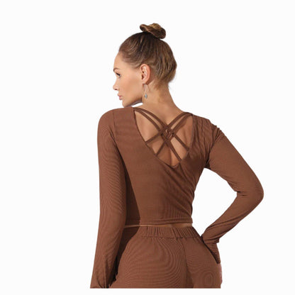 Women's Fashion Simple Solid Color BodysuitUpgrade your wardrobe with our Women's Fashion Simple Solid Color Bodysuit! Available in classic black or stylish coffee, this versatile bodysuit is perfect for any Yoga suitPlush Fashions ShopPlush Fashion Shop