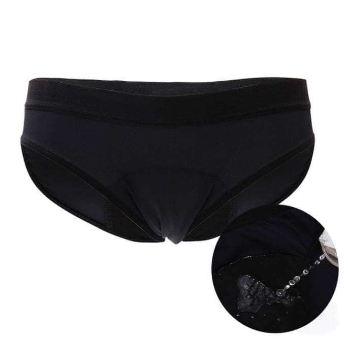 Ladies cotton physiological underwear with 4-layer leak-proof design for comfort and protection.