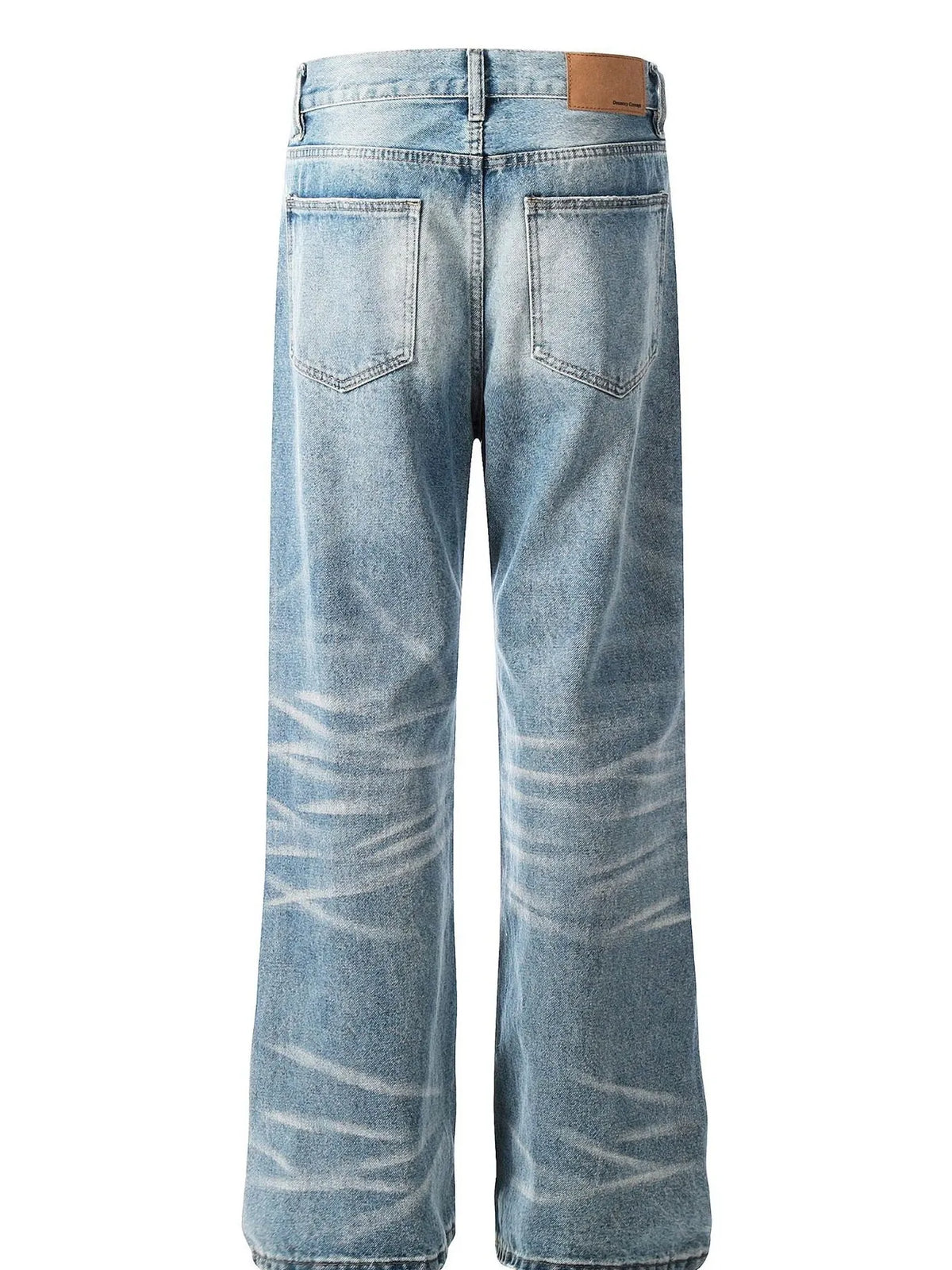 Men's loose fit jeans by Plush Fashion Hub, showing classic denim style with relaxed fit and casual design.
