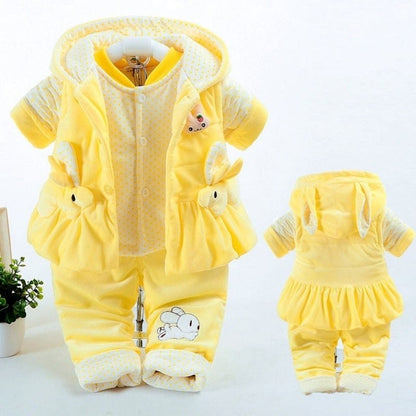 Baby Autumn Clothing Girls Autumn And Winter Clothing SuitsIntroducing our Baby Autumn Clothing set, perfect for girls in middle school (ages 8 and up, 140cm and taller). The three-piece set includes long sleeve tops and bot0Plush Fashions ShopPlush Fashion Shop