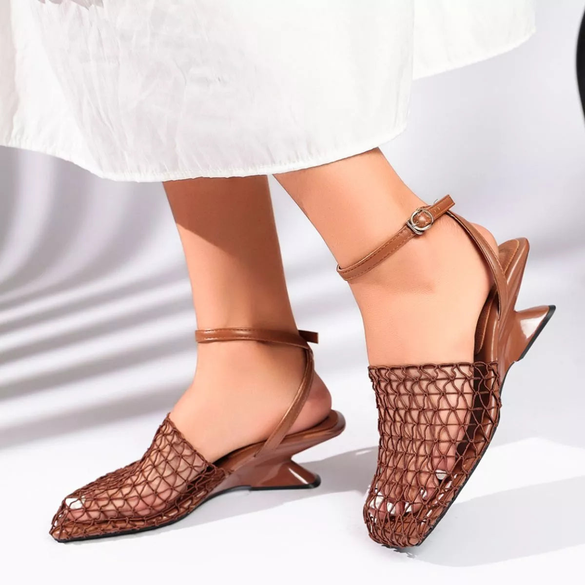 Plush Fashion Hub ankle strap heeled sandals with open toe and stiletto heel, stylish footwear for women.