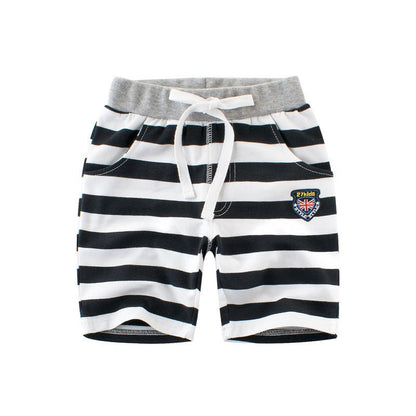 Boys' striped elastic cotton baby Capris summer styleBoys' Trousers Striped Elastic Cotton Baby Capris Children's Summer Style
Introducing our Boys' Trousers, the perfect summer essential for your little one. Made withInfant capri'sPlush Fashions ShopPlush Fashion Shop