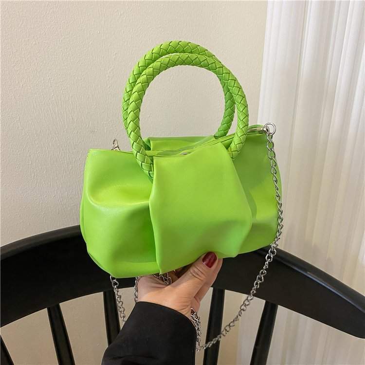 Portable Cloud Underarm Pleated Tote Chain Crossbody BagThis stylish and versatile Portable Cloud bag features a chic pleated design and a convenient chain crossbody strap. Made with durable PU material and available in aHandbagPlush Fashions ShopPlush Fashion Shop