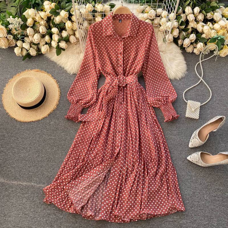 French Dress Spring New Women - Plush Fashions Shop 