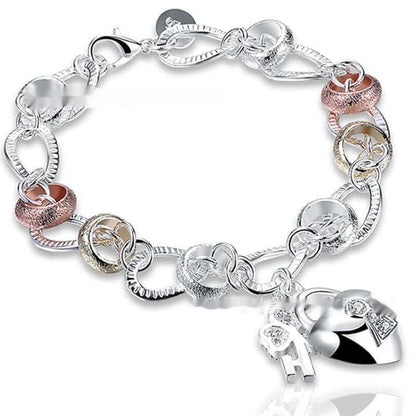 Silver Love Key Bracelet Female JewelryUnlock your style with our Silver Love Key Bracelet! Its retro, ethnic design is perfect for adding a touch of uniqueness to any outfit. The metal material ensures dJewelryPlush Fashions ShopPlush Fashion Shop