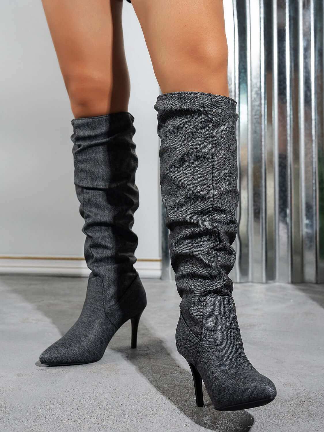 Women's Point Toe Stiletto Boots