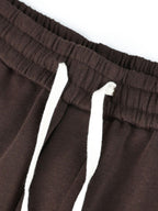 Men's wide leg casual drawstring pants by Trendsi, relaxed fit trousers with a comfortable waistband and relaxed silhouette.