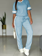 Stylish women's casual sportswear suit by LadyShow.Store, featuring a comfortable, fashionable design perfect for everyday wear.