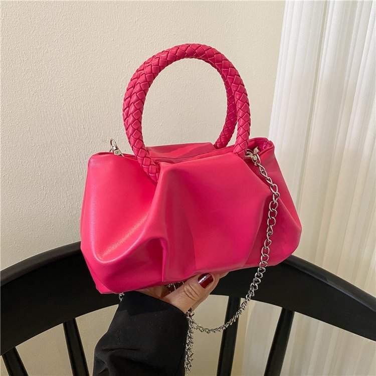 Portable Cloud Underarm Pleated Tote Chain Crossbody BagThis stylish and versatile Portable Cloud bag features a chic pleated design and a convenient chain crossbody strap. Made with durable PU material and available in aHandbagPlush Fashions ShopPlush Fashion Shop