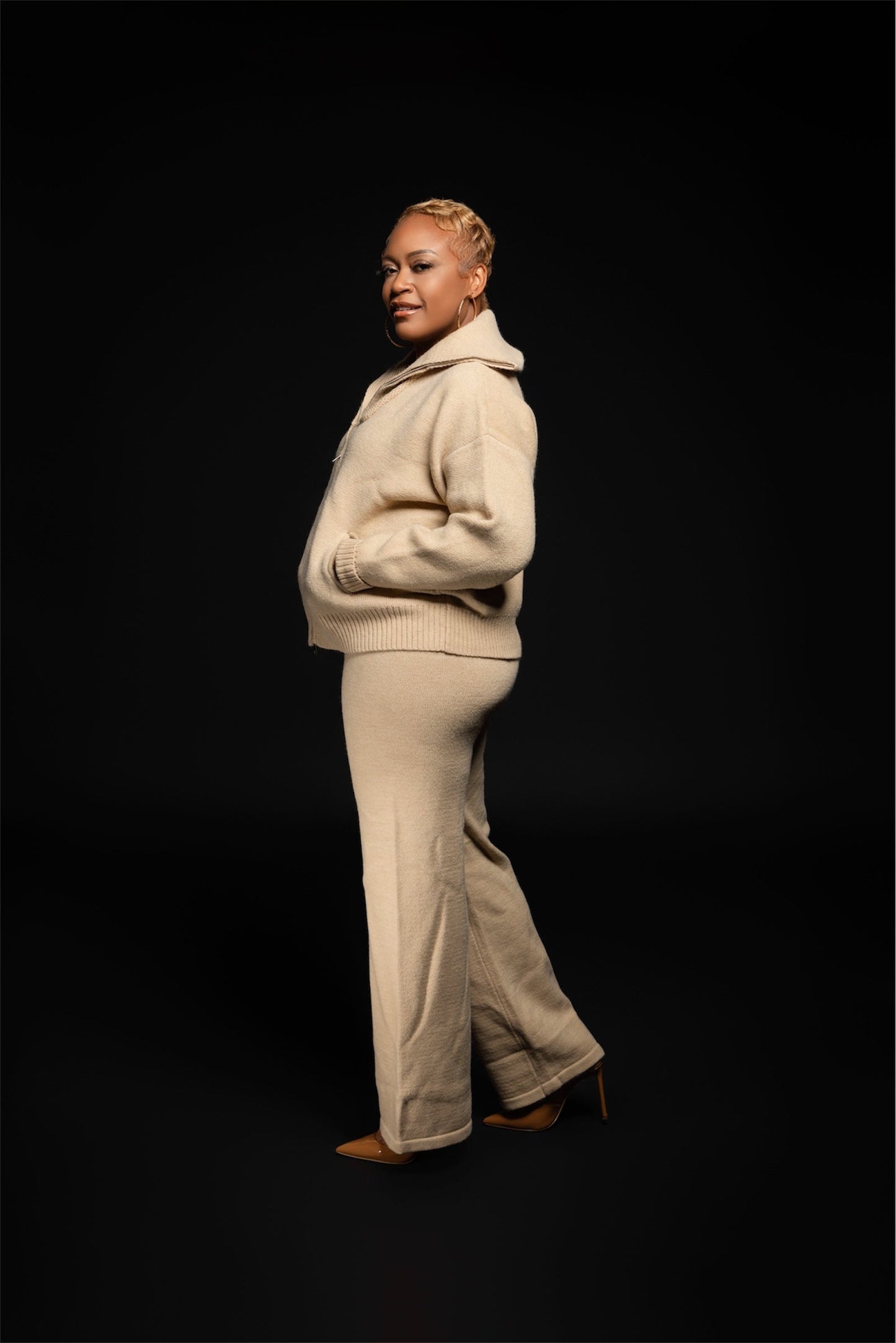 Knit Essentials Set - Sand The Bella Noire Store