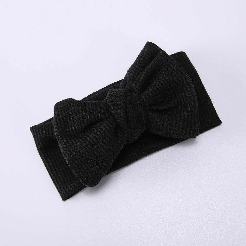 Infant Oversized Bow Hair Band - Plush Fashion Shop #