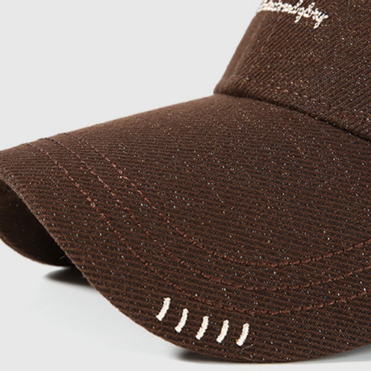 Plush Fashion Hub embroidered cotton baseball cap with adjustable strap, casualwear accessory, featuring classic embroidered design.