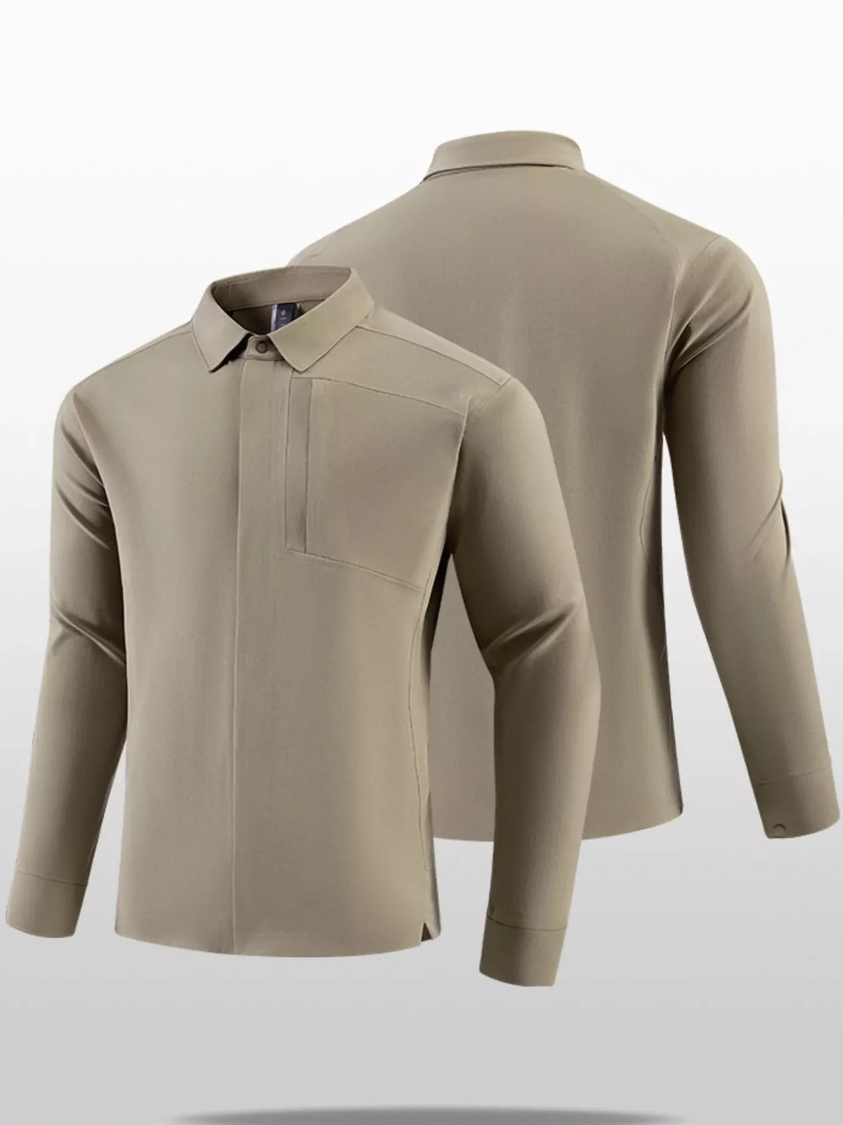 Men's plus size slim fit windbreaker jacket by Simply Love, long sleeve, lightweight with a zip front and hood, shown on model.