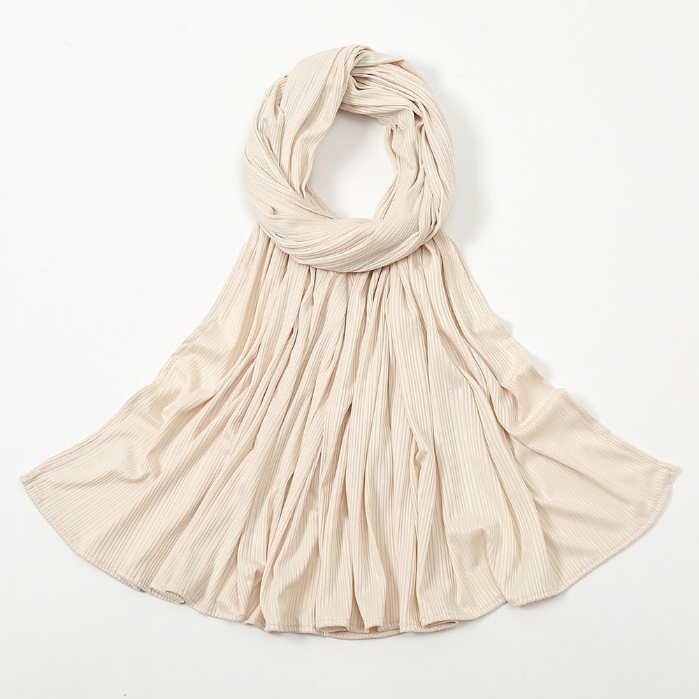 Women's Knitted Cotton Striped Solid Color ScarfElevate your style with our Women's Knitted Thread Cotton Scarf! Made from premium cotton, it comes in various solid colors, adding sophistication to any outfit. LigScarfPlush Fashions ShopPlush Fashion Shop