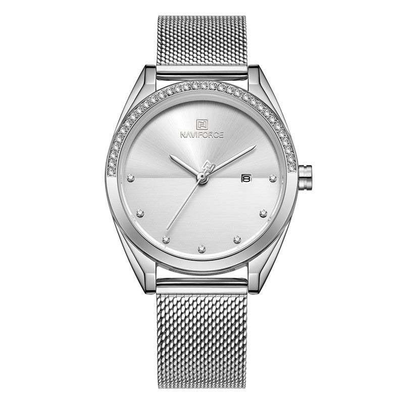 Waterproof Calendar Women Quartz WatchBe ready for anything with this waterproof women's watch! Its stylish design features a durable mineral reinforced glass mirror and a handy calendar with world time Ladies watchPlush Fashions ShopPlush Fashion Shop