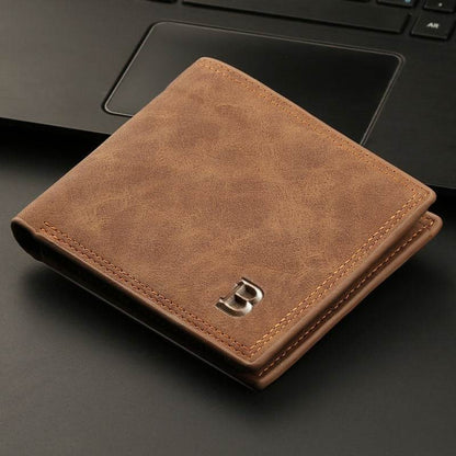 New Men Wallets Small Money Purses DesignThis sleek and stylish men's wallet is the perfect accessory for any man on the go. The compact design fits easily into pockets, while the solid color adds a touch oWalletPlush Fashions ShopPlush Fashion Shop